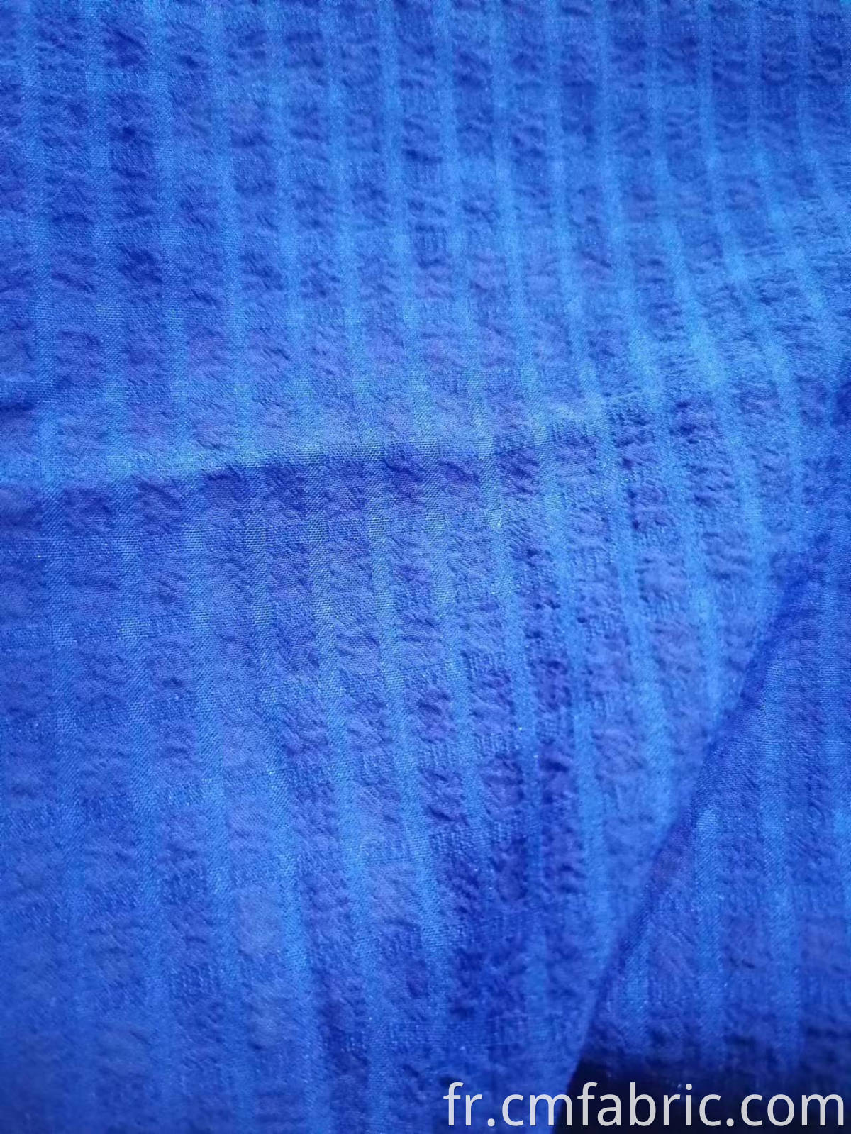 100% Polyester crepe check fabric